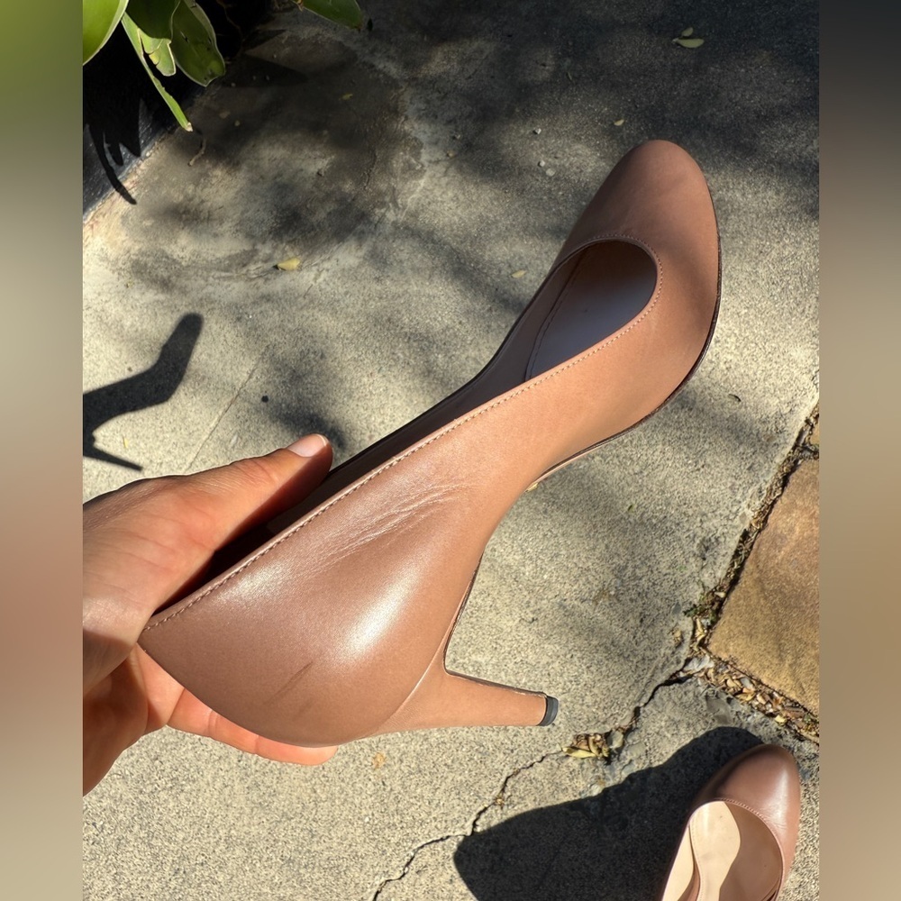 Prada mocha heels. - Picture 8 of 11